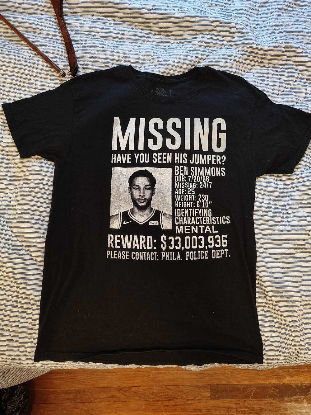 Funny Ben Simmons Philadelphia 76ers Sixers Tee Shirt - Mr. Softee